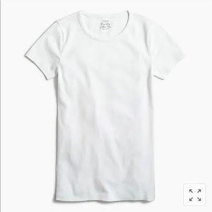 JCrew Fine Rib Cotten Tee